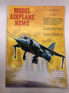Vintage Model Airplane News Magazine November 1962 - Picture 1 of 5