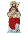 Gestickte liturgische Applikation "Christus König" Kasel Messgewand AP4061520