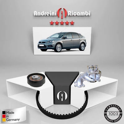 KIT DISTRIBUZIONE + POMPA ACQUA FORD FOCUS II 1.8 TDCI 85KW 115CV 2006 -> - Immagine 1 di 2