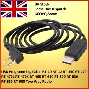 Cable de programación USB Radtel RT-493 RT-490 RT-470 RT-470X RT-495 RT-630 RT-890 - Imagen 1 de 2