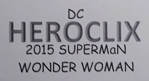 HEROCLIX 2015 SUPERMAN WONDER WOMAN LEX Luthor 048 (Justice League, Metropolis) - Bild 1 von 4