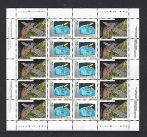 Canada 1992 Space sheet pf 20  MNH  VF  # 1441-1442  $25 - Picture 1 of 1