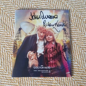 Doctor Who - Staffel 8 Blu-Ray Signiertes Booklet - Katy Manning & Richard Franklin + - Bild 1 von 6
