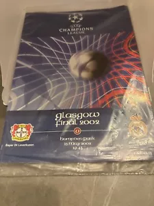 2002 Champions League Final -Programme + 1960 Commemorative Edition - SEALED - Picture 1 of 5