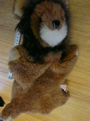 Handpuppe  Löwe clemens Spieltiere Plüschtier Spielerpuppe Theater Bauchrednerp - Bild 1 von 4