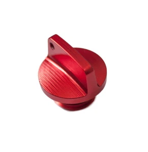 Tapa de relleno de aceite accesorios de motocicleta roja para Triumph Street Triple/R 2009-2021 - Imagen 1 de 5