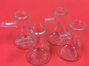 Pyrex - No. 5360 - Erlenmeyer Filter Flask - 50ml - LOT OF (4) - Picture 1 of 2