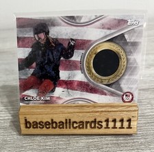 2018 Topps US Olympic & Paralympic Team & Hopefuls Chloe Kim #TMC-CK Rookie RC B