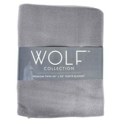 Fleece Blanket Classic Twin  Size Super Warm Cashmere Alternative Satin Blanket - Image 1 of 3