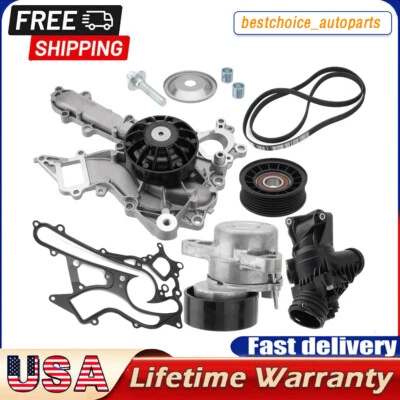 Kit de bomba de agua y transmisión por correa para Mercedes-Benz GLK350 ML350 C300 C350 E350 E400 Foto 1 de 4