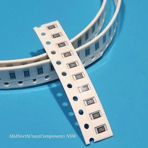 Resistencias SMD 5 - 10 piezas 1206 (3216) 20KΩ (20K ohmios) 2002 ±1% 200V 1/4 vatios SMD - Imagen 1 de 4
