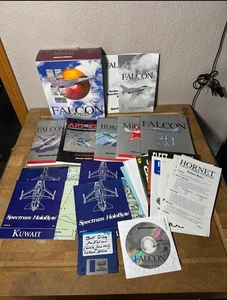 Falcon Gold Flight Simulation Big Box Set 3.0 Collection PC Game - Picture 1 of 3