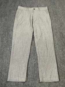 I Love Ugly Hose Herren mittelgrau Fischgrät gerades Bein Freizeit modern Kunst - Bild 1 von 9