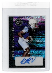Ellis Robinson IV 5 of 6 Leaf Press Pass Autograph 20A-ER4 - Bild 1 von 2