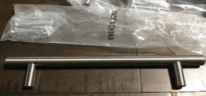 SS Kitchen Cabinet Handles Drawer Pulls New 8" Lot Of 20 - Picture 1 of 3