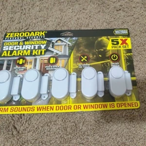 ZeroDark Personal Security Door & Window Security Alarm Kit - 5X Pack Set - Picture 1 of 7