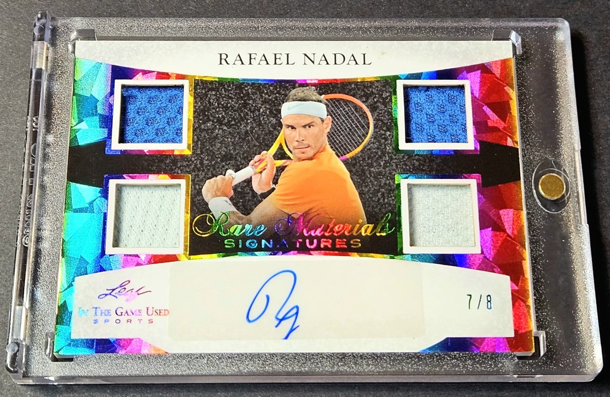 ラファエル・ナダル テニス 2006 ACE 直筆サインカード ラファエル