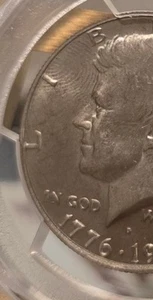 1976-D Kennedy Half Dollar-PCGS MS62 Clad Fingerprint. - Picture 1 of 19