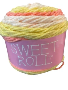 Premier Yarns Sweet Roll Yarn Cake Citrus Pop 1047-37 5 oz / 245 Yards NEW - Picture 1 of 7