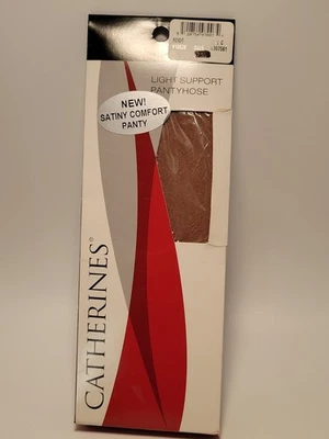 Pantimedias Catherines Soporte Ligero Beige Talla C Satinado Cómodo Panty Foto 1 de 4