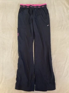 Koi Lite Scrub Pants small Womens Black Slim Fit mech stretch - Picture 1 of 4