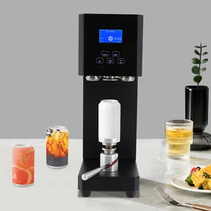 Semi automatic Tin Can Sealing Machine Cola Can Seamer Container Plastic Beer US - Picture 1 of 19