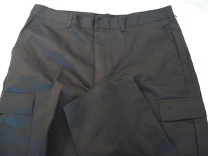 EDWARDS SIZE 40W x 30L MENS CARGO PANTS BLACK NWT - Picture 1 of 3