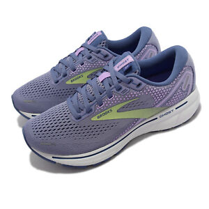 Brooks Ghost 14 Purple Green White Women Running Sports Shoes 1203561B-544