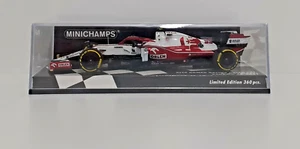 MODELLINO AUTO 1:43 F1 MINICHAMPS ALFA ROMEO C41 A. GIOVINAZZI BAHRAIN GP 2021 - Foto 1 di 5