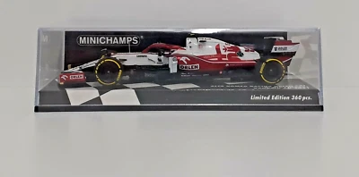 MODELLINO AUTO 1:43 F1 MINICHAMPS ALFA ROMEO C41 A. GIOVINAZZI BAHRAIN GP 2021 - Immagine 1 di 4