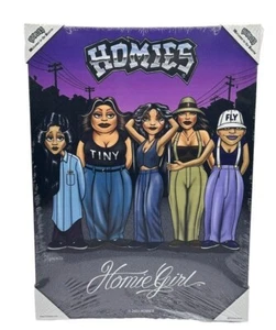 HOMIES - HOMIEGIRL AFTER DARK - Small Canvas Art - 12" X 16" - Picture 1 of 1