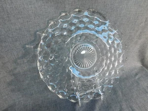 FOSTORIA AMERICAN CLEAR 2056 SERVING PLATE TORTE 13.5" PLATTER - Picture 1 of 9