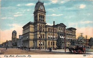# G2414 LOUISVILLE, KY. POSTAL, AYUNTAMIENTO - Imagen 1 de 2