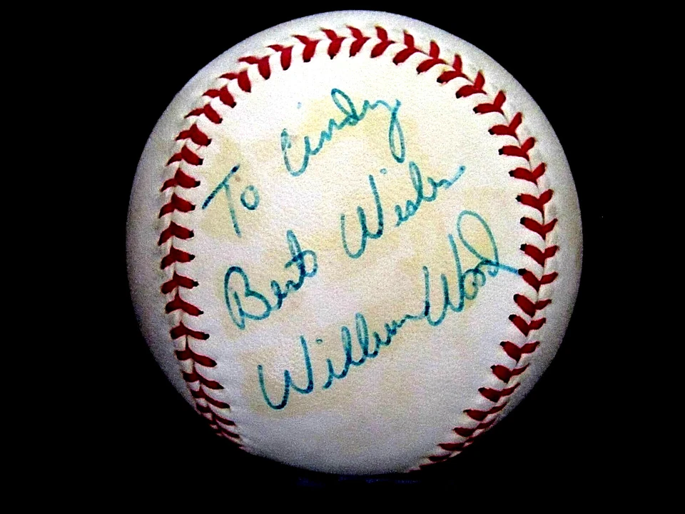 WILBUR WOOD 3X ALLSTAR WHITE SOX LANZADOR FIRMADO AUTO JOE CRONIN BÉISBOL JSA LOA Foto 1 de 3