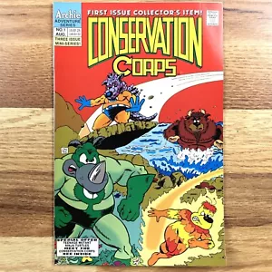 Cómics de Archie 1993 de Conservation Corps #1 muy finos - Imagen 1 de 2