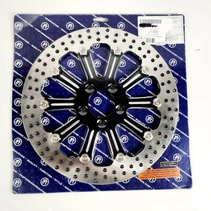 Performance Machine Front 13" Platinum Revel Rotor For Harley-Davidson 2000-2019 - Picture 1 of 7