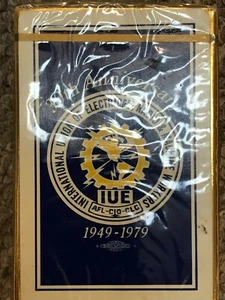VINTAGE AFL - CIO IUE 30th ANNIVERSARY SEALED UNION PLAYING CARDS 1949 - 1979 - Bild 1 von 2