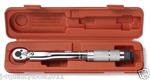 VCT 1/4" Dr. Torque Wrench | 20-200 In/Lb Auto Click Adjustable Gauge Ratchet - Picture 1 of 3