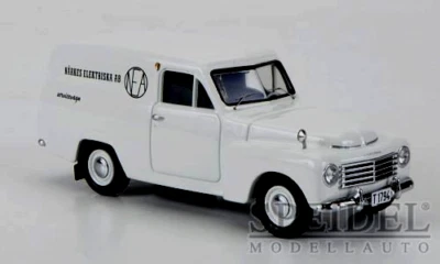 maravilloso modelo de coche 1/43 VOLVO PV445 Duett Van "NEA" 1956 - blanco - edición limitada Foto 1 de 4