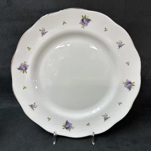 Royal Albert LILAC LANE PLATINUM Dinner Plate 10 1/2 inches # FACTORY 2ND - Picture 1 of 6