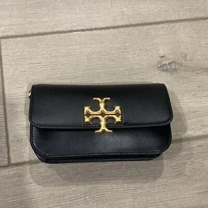 Neu Tory Burch Eleanor Phone Umhängetasche schwarz - Bild 1 von 5