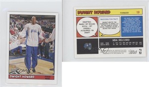 2005-06 Topps Bazooka Minis Dwight Howard #19