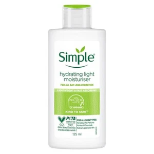 Simple Kind to Skin Hydrating Light Moisturiser For All Skin Types 125ml - Picture 1 of 8