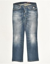 ROY ROGERS Mens Straight Jeans W32 L29 Blue Cotton AO42