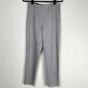 Zara Checkered Plaid High Rise Pull On Stretch Leggings Women's Size Large - Picture 1 of 8