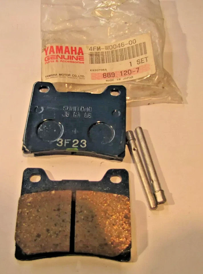 KIT PASTILLAS FRENO YAMAHA 1984-2007 FJ1100 RZ350 V-MAX 1FK-W0046-01-00 4FM-W0046-50 Foto 1 de 1