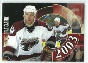 Dale Clarke 2002-03 Hershey Bears (AHL) 