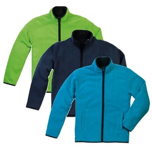 Stedman BLUE or GREEN Jacket Microfleece Outer Warm Cozy Teddy Fleece Inner - Picture 1 of 4