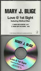 Mary J. Blige Love 1St Sight Edit Promo Cd Method Man J