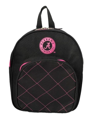 Alabama Crimson Tide Fútbol Universitario Rosa Mini/Pequeña Mochila Dos Bolsillos con Cremallera Foto 1 de 4